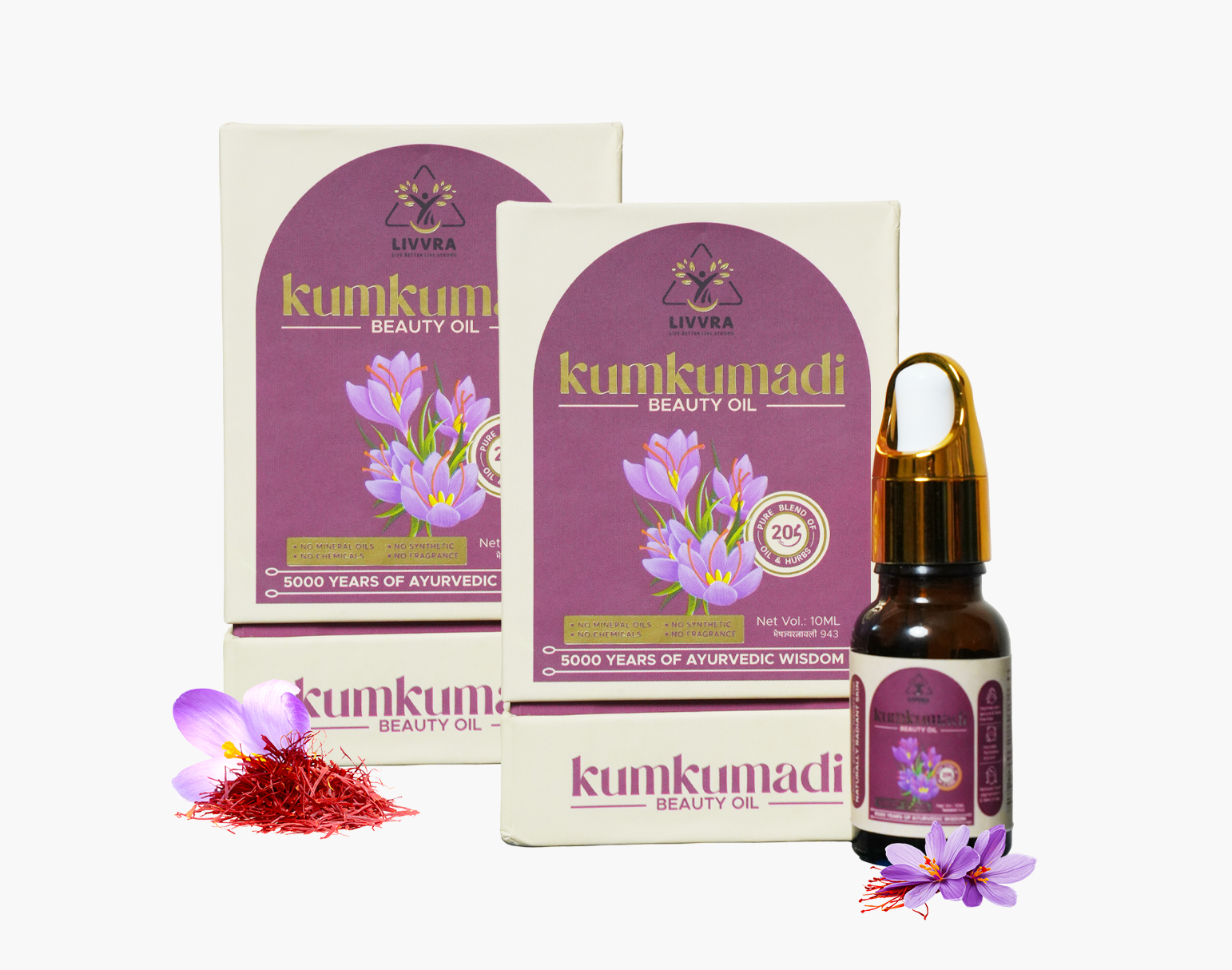 Kumkumadi Beauty Oil Combo
